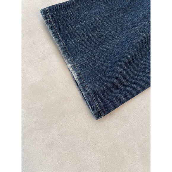 7 For All Mankind Edie Womens Y2K bootcut Jeans Size28 Actual 31W X 32.5L - Picture 11 of 11